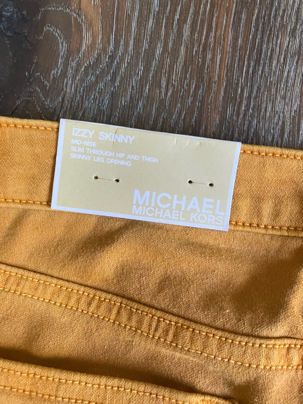 NWT Michael Kors marigold jeans - Picture 6 of 6